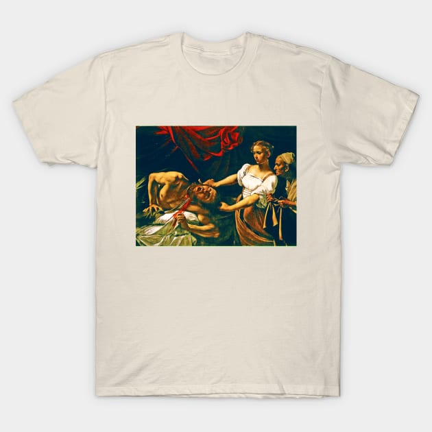 Caravaggio's Judith T-Shirt by iceagethaws